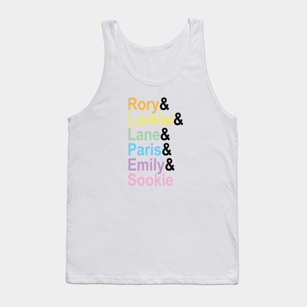 Names Tank Top by We Love Gifts